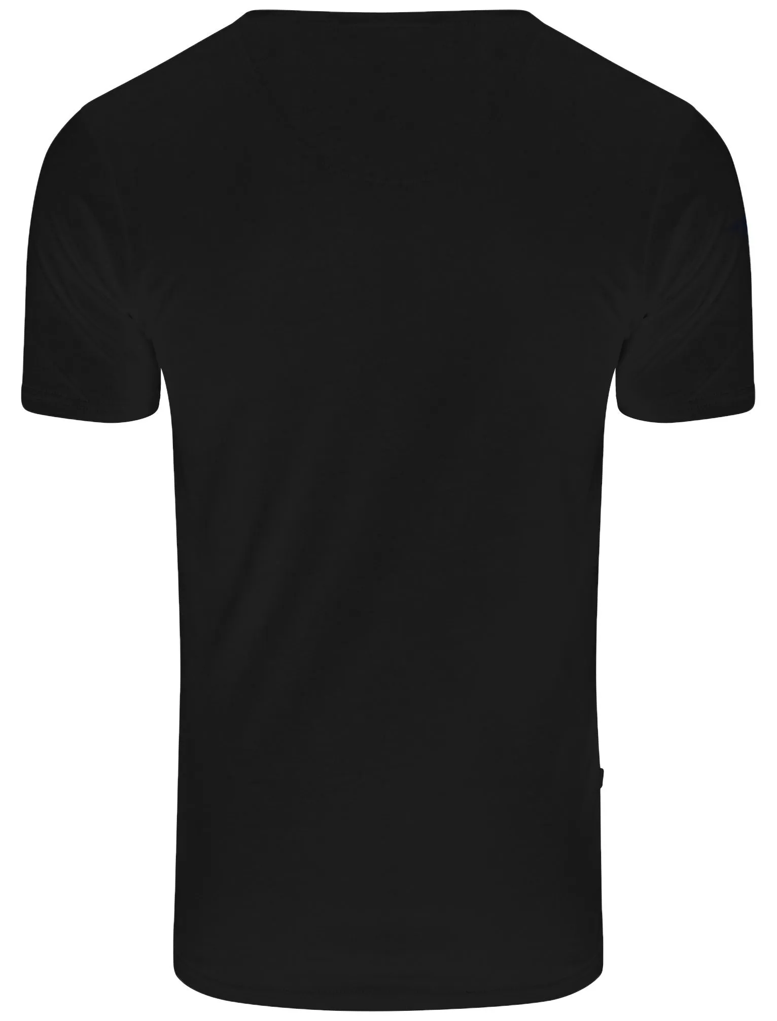 Briset Basic V-neck Tee in Black - Le Shark