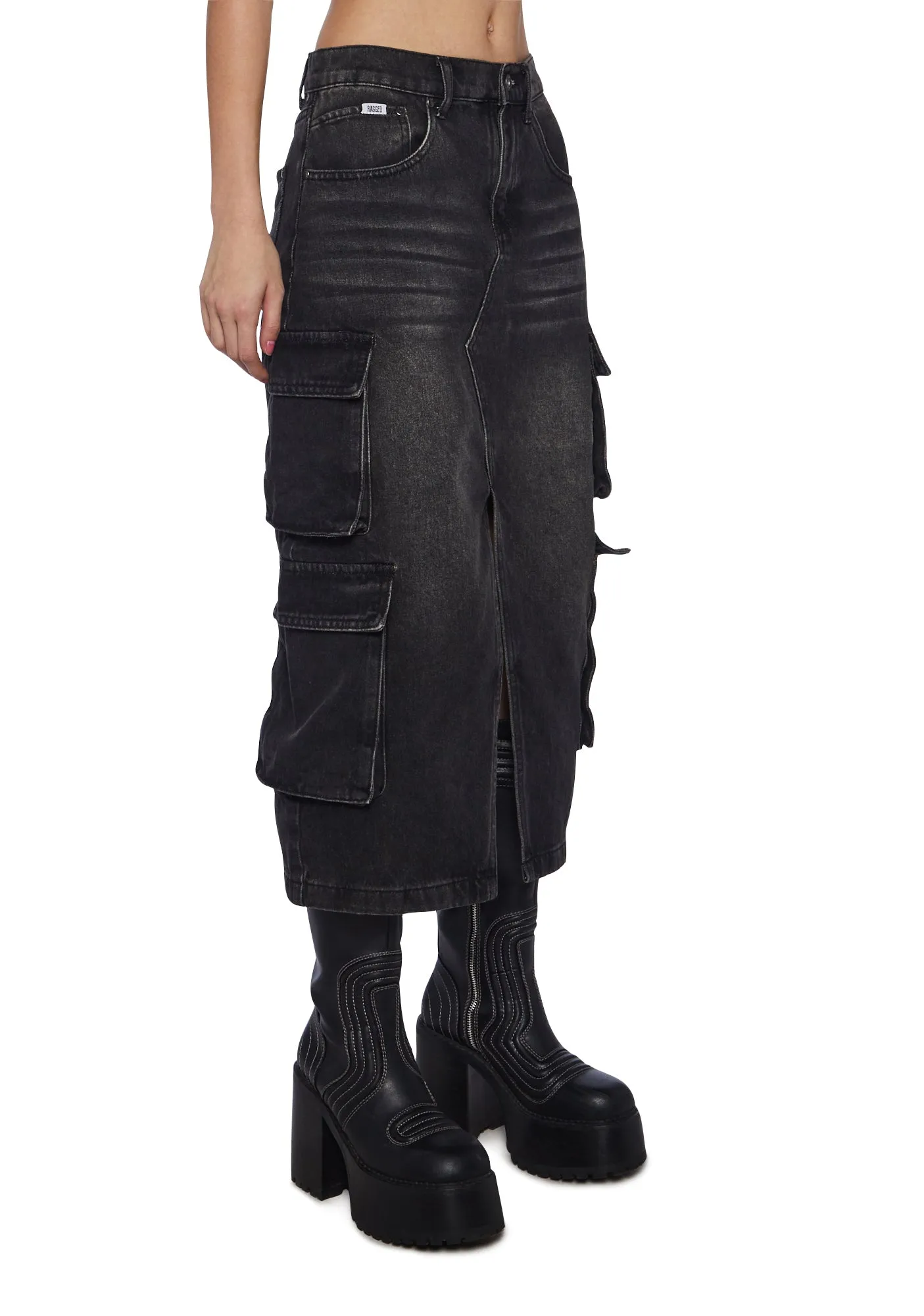 Combat Soda Midi Skirt