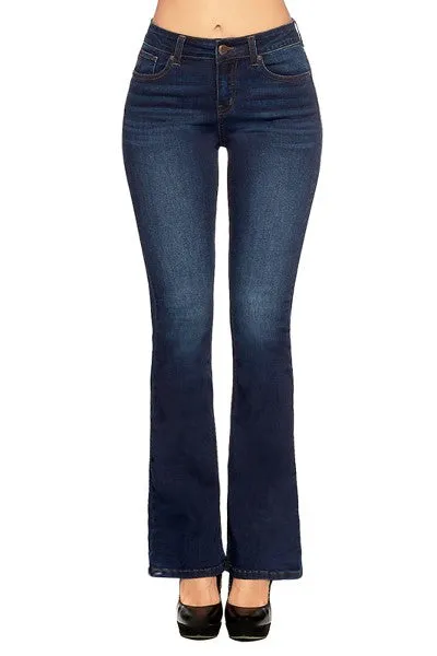 High Rise Stretch Bootcut Jeans