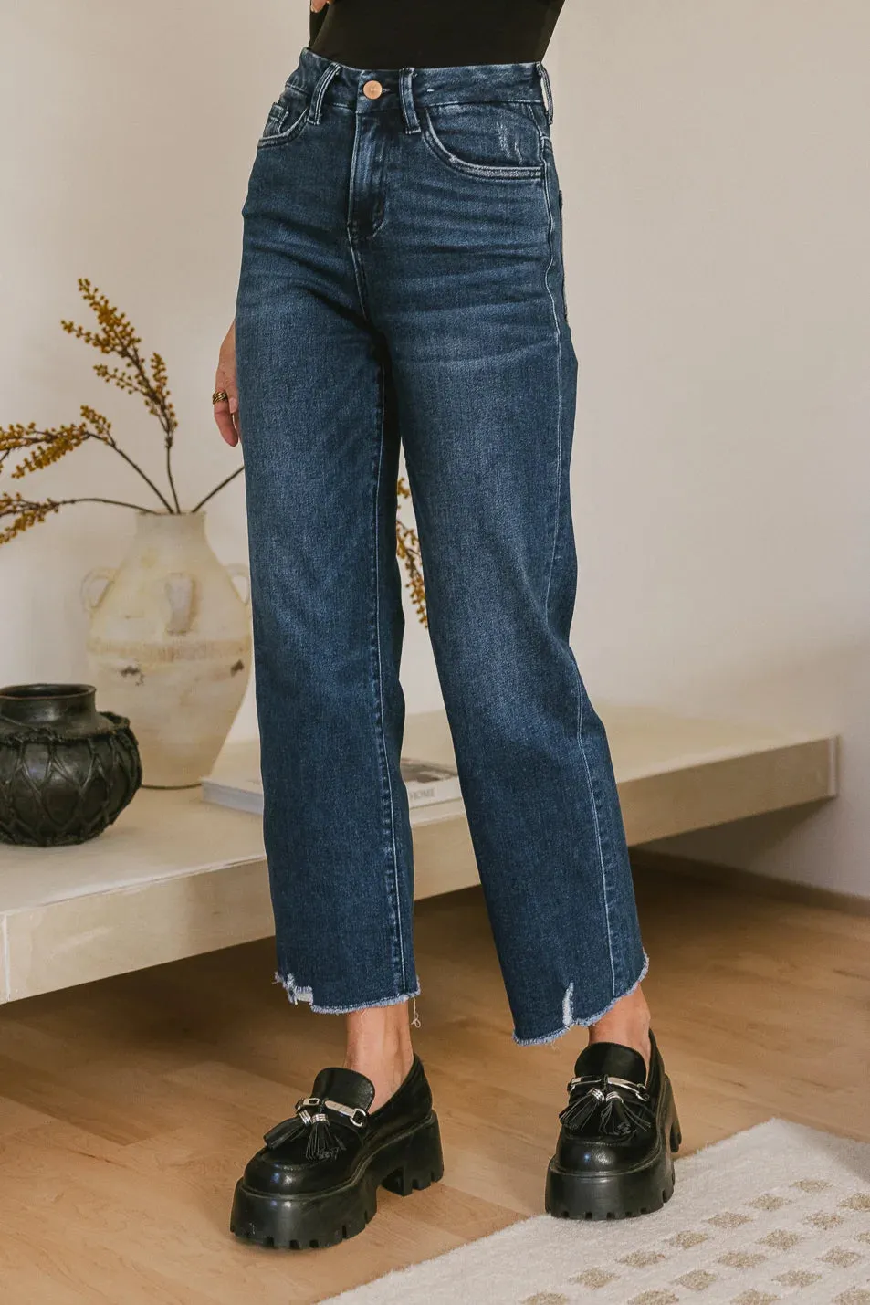 Maeve Relaxed Straight Leg Jeans - FINAL SALE